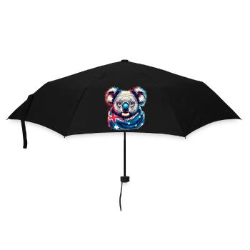 Koala - Parapluie standard - noir - Devant