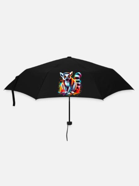 Lémurien - Parapluie standard - noir