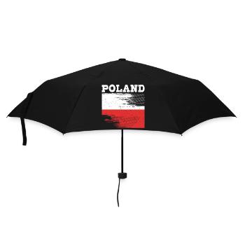 Pologne Polonais - Parapluie standard - noir - Devant