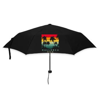 Malle Mallorca en espagnol - Parapluie standard - noir - Devant
