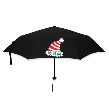 Wichteln Hässliche Sachen Wichtelspiel Weihnachten - Regenschirm (klein) - Schwarz - Vorne
