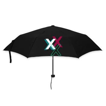 X Letter - Umbrella (small) - black - Front