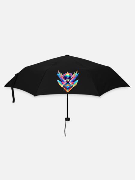 Elfe (01) - Regenschirm (klein) - Schwarz