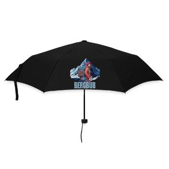 Bergbub - Regenschirm (klein) - Schwarz - Vorne