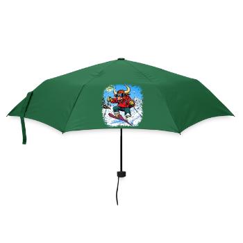 Ski Taurus - Parapluie standard - vert bouteille - Devant