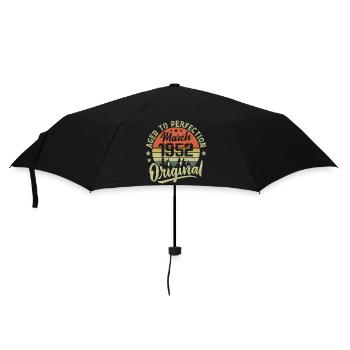 Cadeau Mars 1952 Né en Mars 1952 Rétro Mars 1952 - Parapluie standard - noir - Devant
