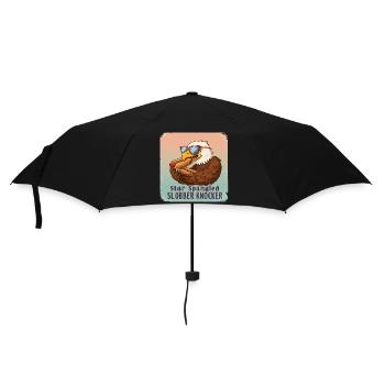 Star Spangled Slobber Knocker - Regenschirm (klein) - Schwarz - Vorne
