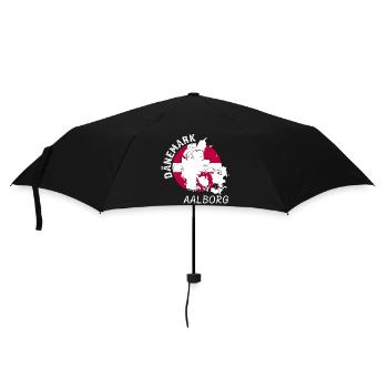Aalborg - Regenschirm (klein) - Schwarz - Vorne