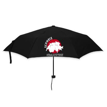 Lake lucerne - Umbrella (small) - black - Front