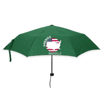 Nashville - Regenschirm (klein) - Flaschengrün - Vorne