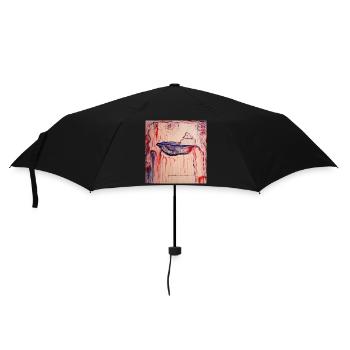 Bhuddas Cave - Umbrella (small) - black - Front