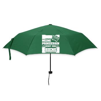 Nom de fille Bee - Parapluie standard - vert bouteille - Devant