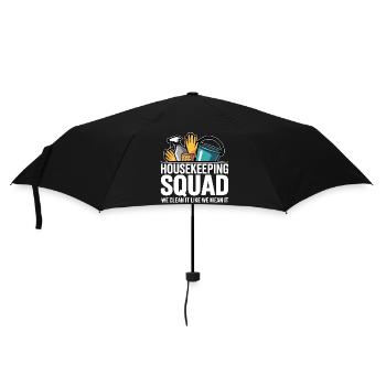 Funny Cleaning Design - Umbrella (small) - black - Front
