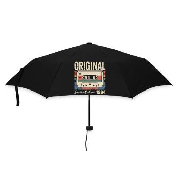 32nd Anniversary - Vintage Gift 1994 - Umbrella (small) - black - Front