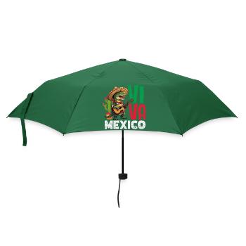 Fierté du Mexique & Maison Drapeau du Mexique - Parapluie standard - vert bouteille - Devant