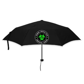 Zombie Apocalypse Survival Squad - Umbrella (small) - black - Front