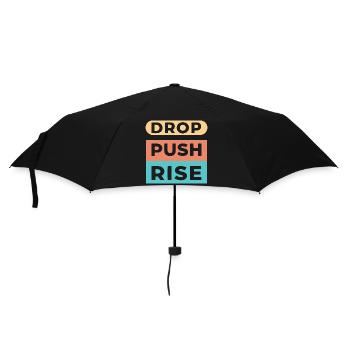 Drop Push Rise Pastel - Umbrella (small) - black - Front