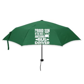 Fils fier d’un grand chauffeur de bus - Parapluie standard - vert bouteille - Devant