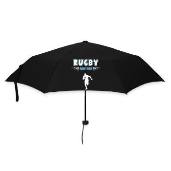 Rugby Player Rugby Player Pensioner Pension Retirement - Umbrella (small) - black - Front