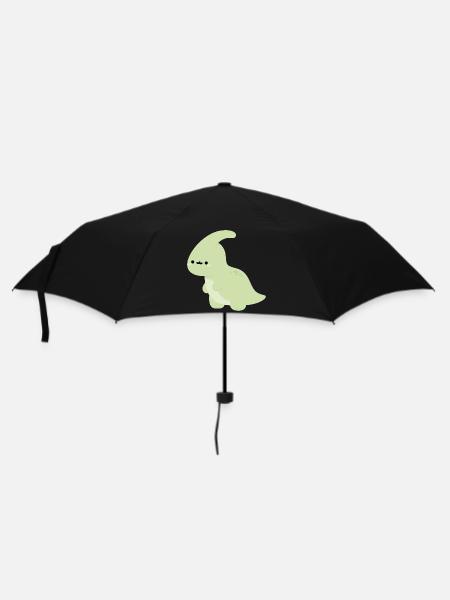 Parasaurolophus Perry - Regenschirm (klein) - Schwarz