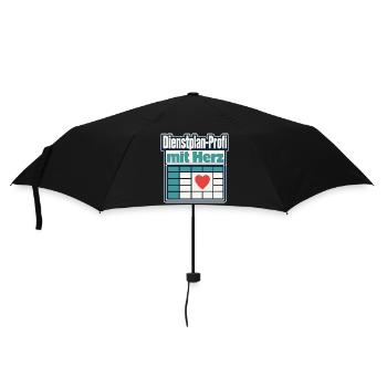 Altenpfleger Dienstplan-Profi mit Herz Geschenk Id - Umbrella (small) - black - Front