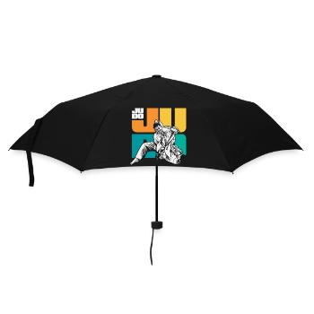 Judo Martial Arts Judoka Ground Fighting Training - Umbrella (small) - black - Front