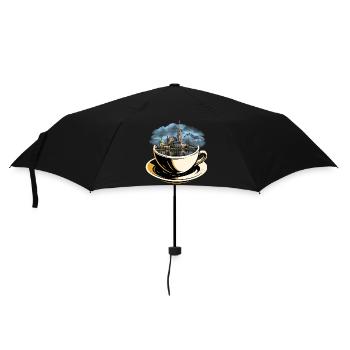 Vienna in a Cup  - Regenschirm (klein) - Schwarz - Vorne