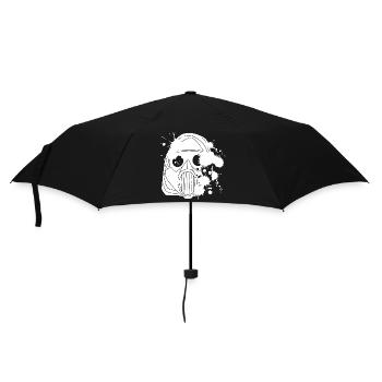 Verunreinigung (weiß) - Regenschirm (klein) - Schwarz - Vorne