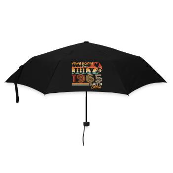 Juli 1965 Juli Geburtstagsgeschenk Juli 1965 - Regenschirm (klein) - Schwarz - Vorne