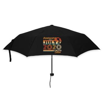 Juli 2020 Juli Geburtstagsgeschenk Juli 2020 - Regenschirm (klein) - Schwarz - Vorne
