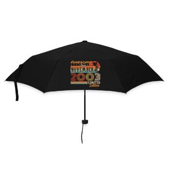 A legend was born in November 2003 - 2003 - Umbrella (small) - black - Front