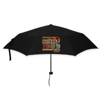 A legend was born in November 1989 - 1989 - Umbrella (small) - black - Front