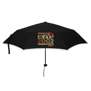 Mai 2002 - Année 2002 Anniversaire - Mai 2002 - Parapluie standard - noir - Devant