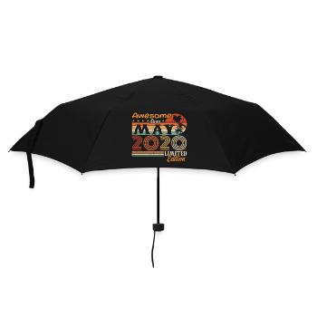 May 2020 - Vintage 2020 Anniversary - May 2020 - Umbrella (small) - black - Front
