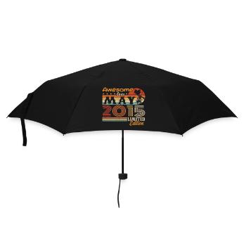 Mai 2015 - Millésime 2015 Anniversaire - Mai 2015 - Parapluie standard - noir - Devant