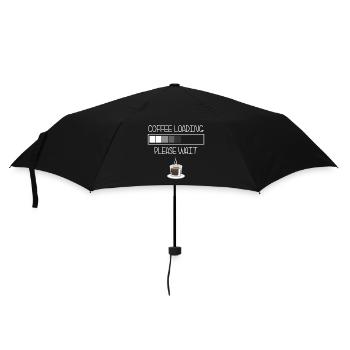 Barista Morning Muffle Travail - Parapluie standard - noir - Devant