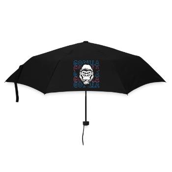 Monkey Training Wild Monkeys - Umbrella (small) - black - Front