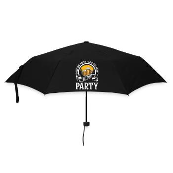 Party Birthday Drinking Girls' Night - Umbrella (small) - black - Front