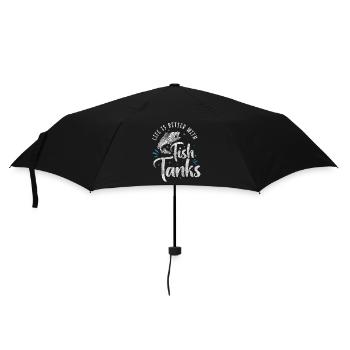 Aquarist Hobby Fish Fish Food - Umbrella (small) - black - Front