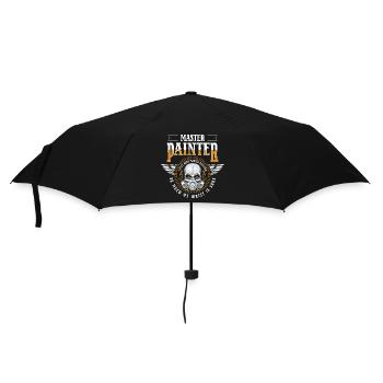 Painting Profession Master Painter Wallpapering - Umbrella (small) - black - Front