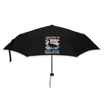 Ducks, Rubber Ducks, Waterfowl - Umbrella (small) - black - Front