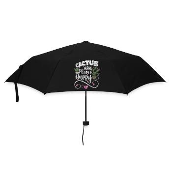 Plant, Desert, Garden, Summer - Umbrella (small) - black - Front