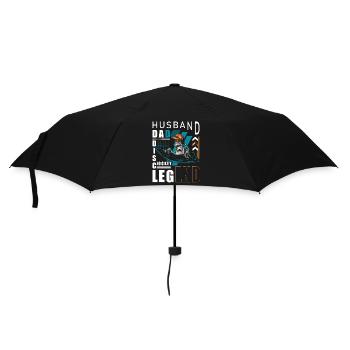 Music, Techno, Celebrate, Bass - Umbrella (small) - black - Front