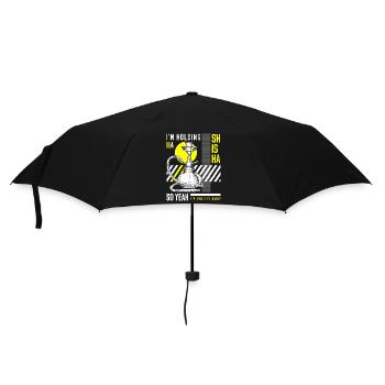 Sisha Tabak Chillig - Regenschirm (klein) - Schwarz - Vorne