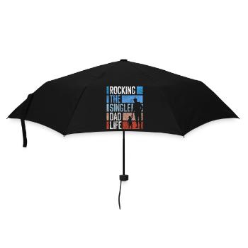Alleinstehend Beziehungsstatus Humor - Regenschirm (klein) - Schwarz - Vorne