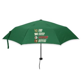 Cosplay Hobby Gaming Cute - Umbrella (small) - bottlegreen - Front
