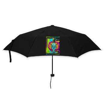 Future Cosplay Neon Gamer - Umbrella (small) - black - Front