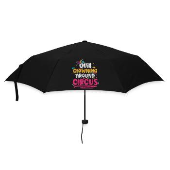 Plaisir de la piste de cirque - Parapluie standard - noir - Devant