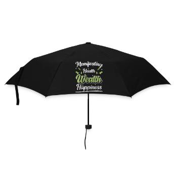 Argent Fortune Bonheur - Parapluie standard - noir - Devant