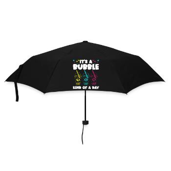 Kawaii Getränk - Regenschirm (klein) - Schwarz - Vorne